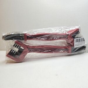 Red and Black Bike And Motocycle Brush Set